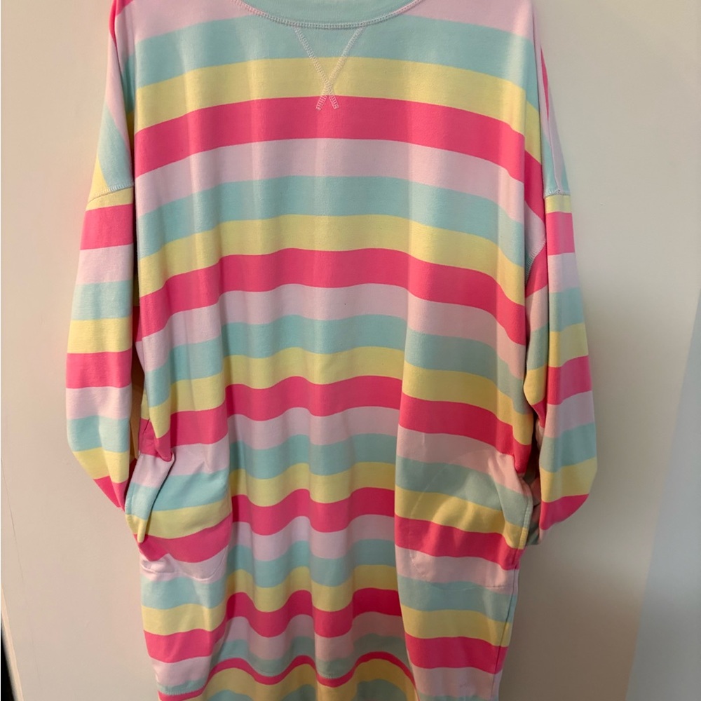Crown & Ivy Colorful Striped Dress